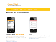 Tablet Screenshot of messerli-isoft.ch
